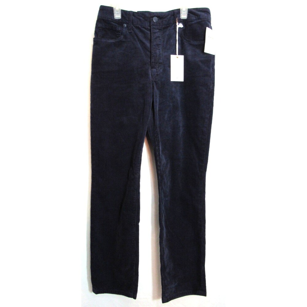 Good American Ink Blue Corduroy Good Classic Jeans Size 8/29 NWT